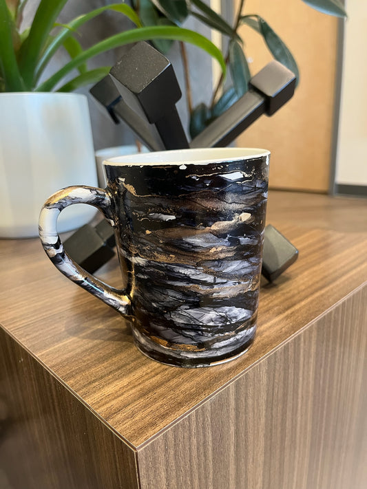 Black and Gold Mug
