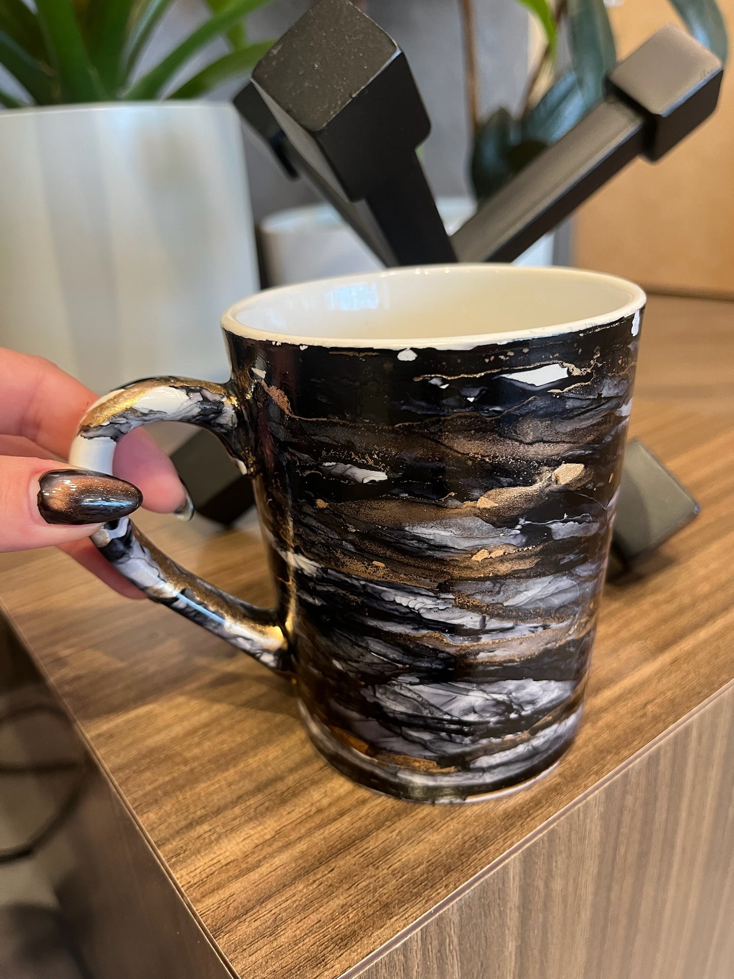 Black and Gold Mug