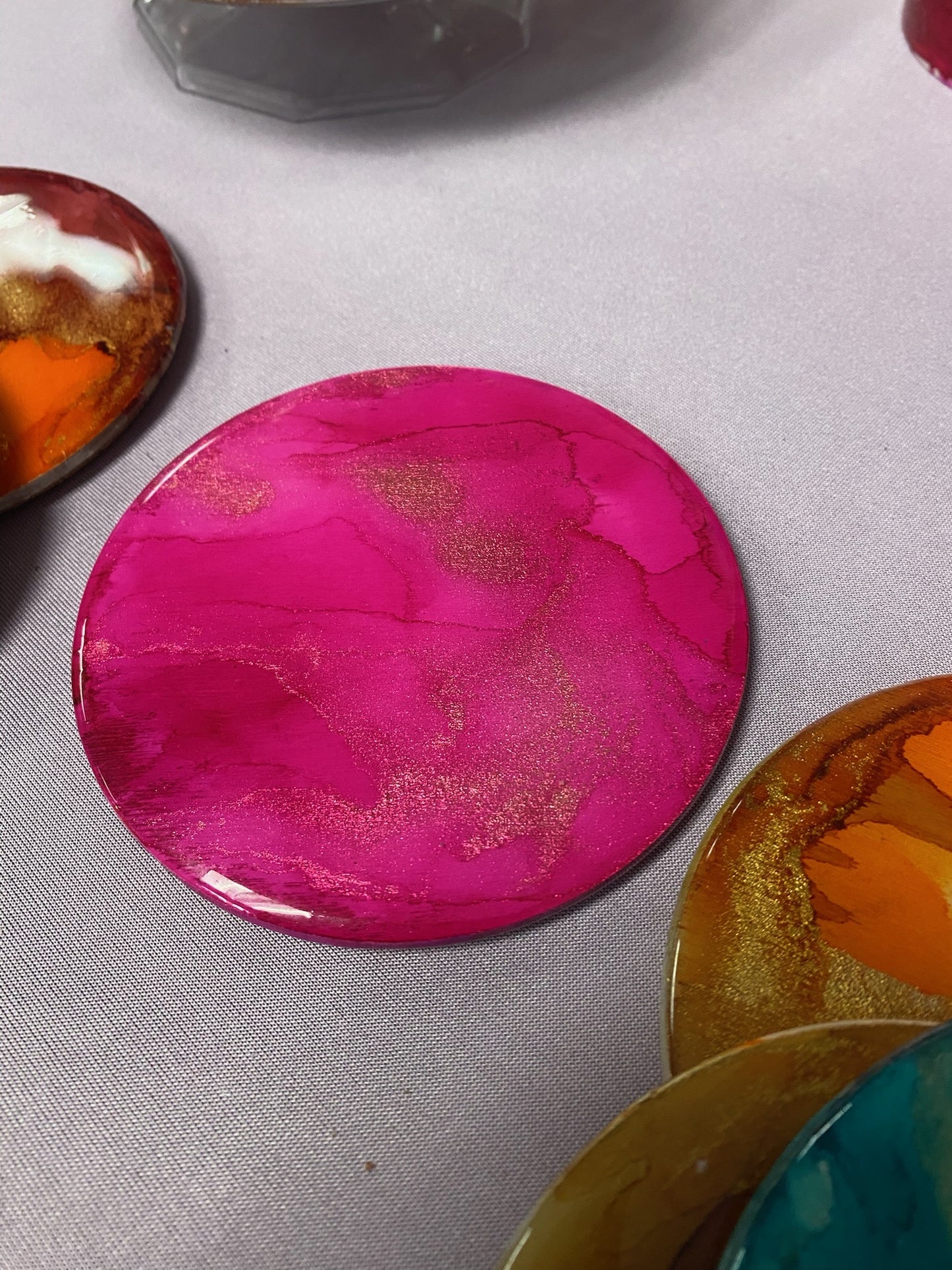 Coasters (Wood Base)