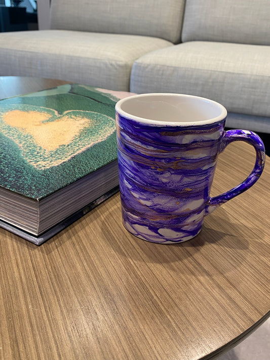 Purple and Gold Mug