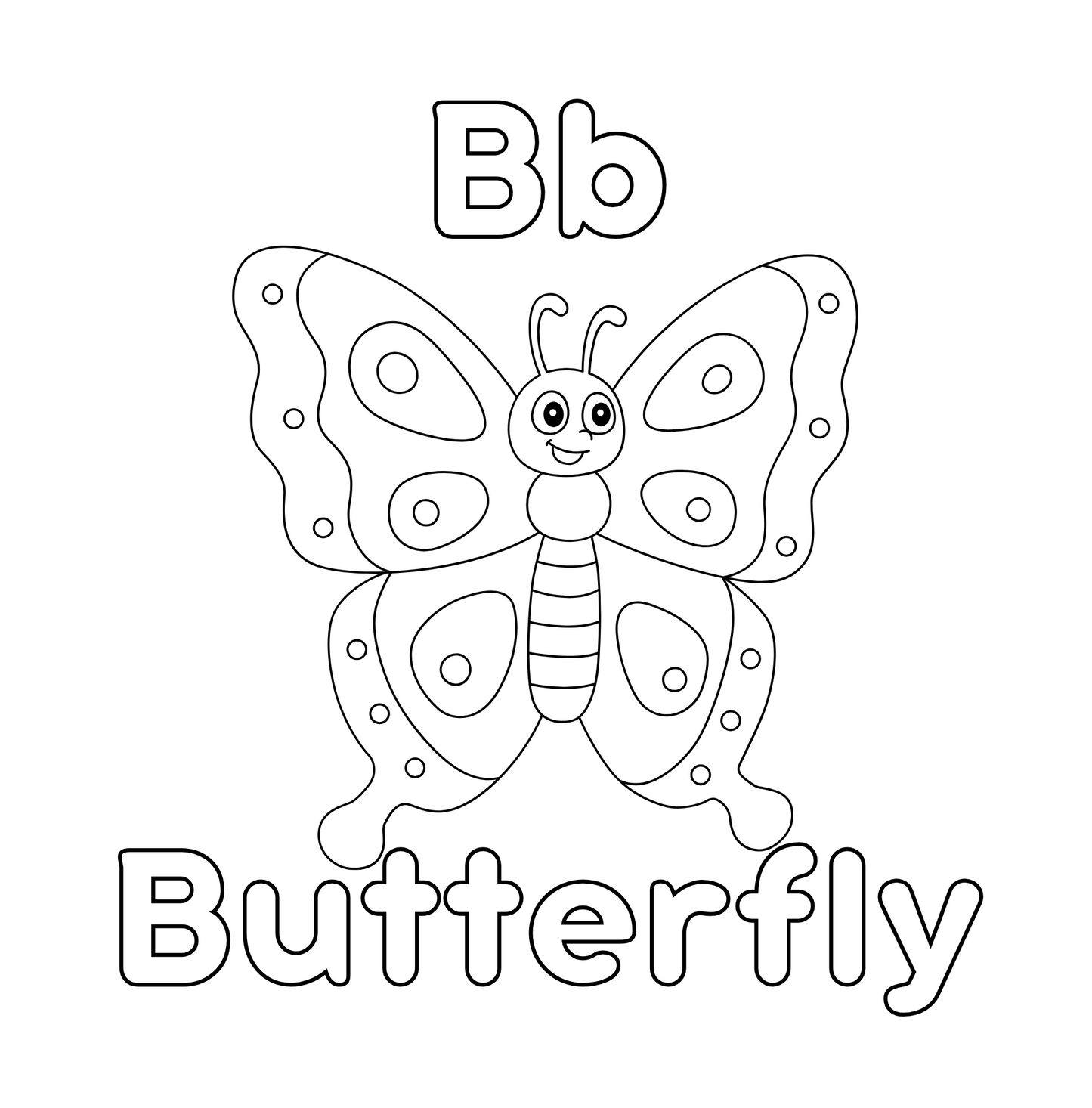 Coloring Pages A-Z (Downloadable PDF Only)