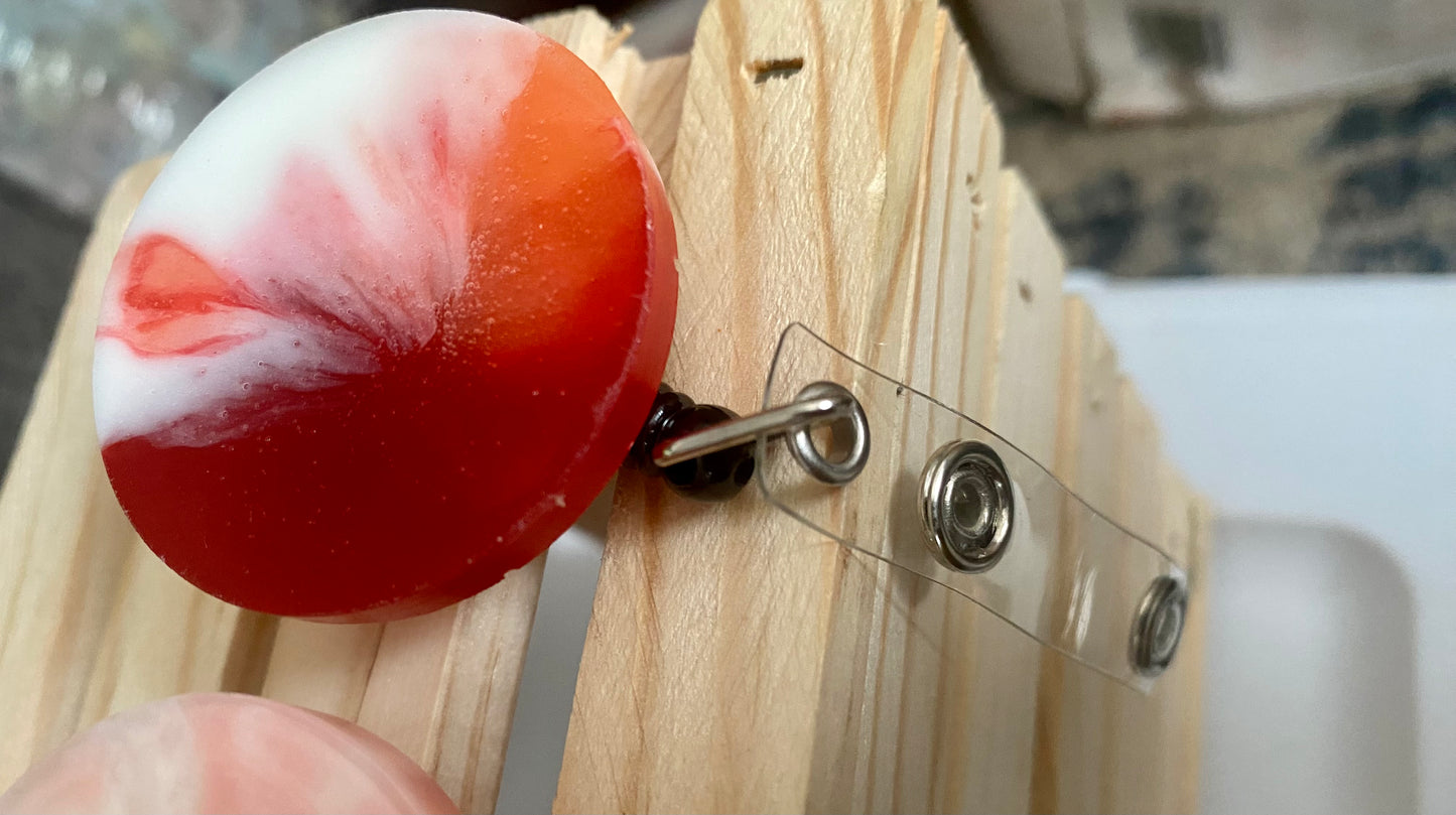 Round ID Badge Clips