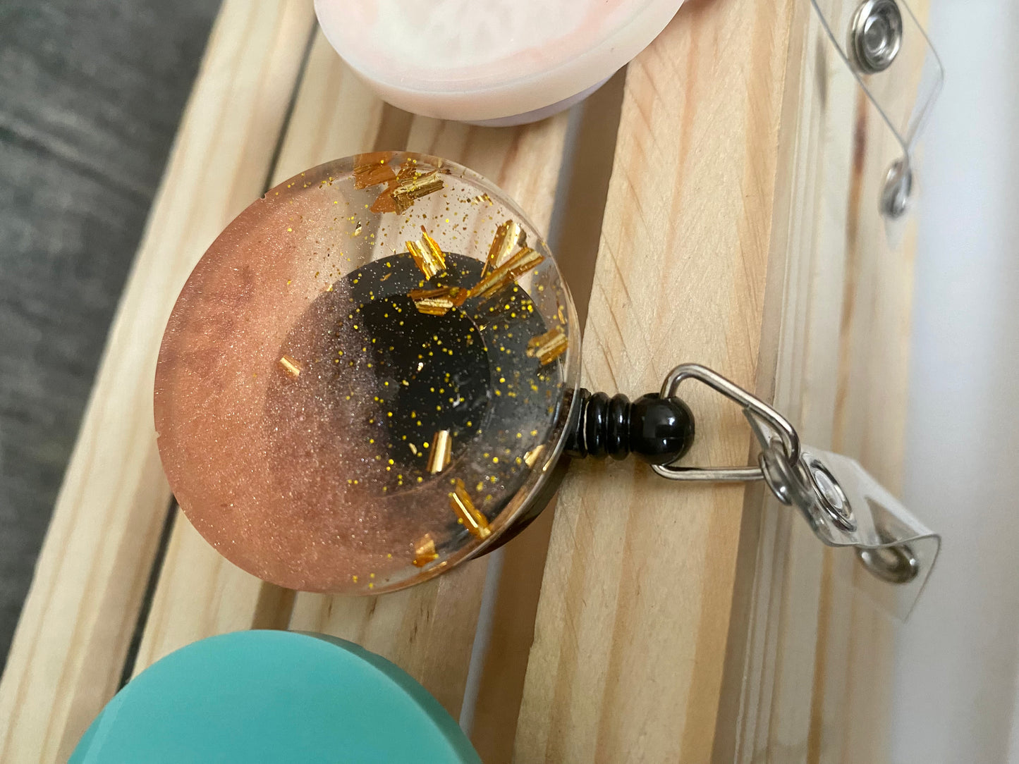 Round ID Badge Clips