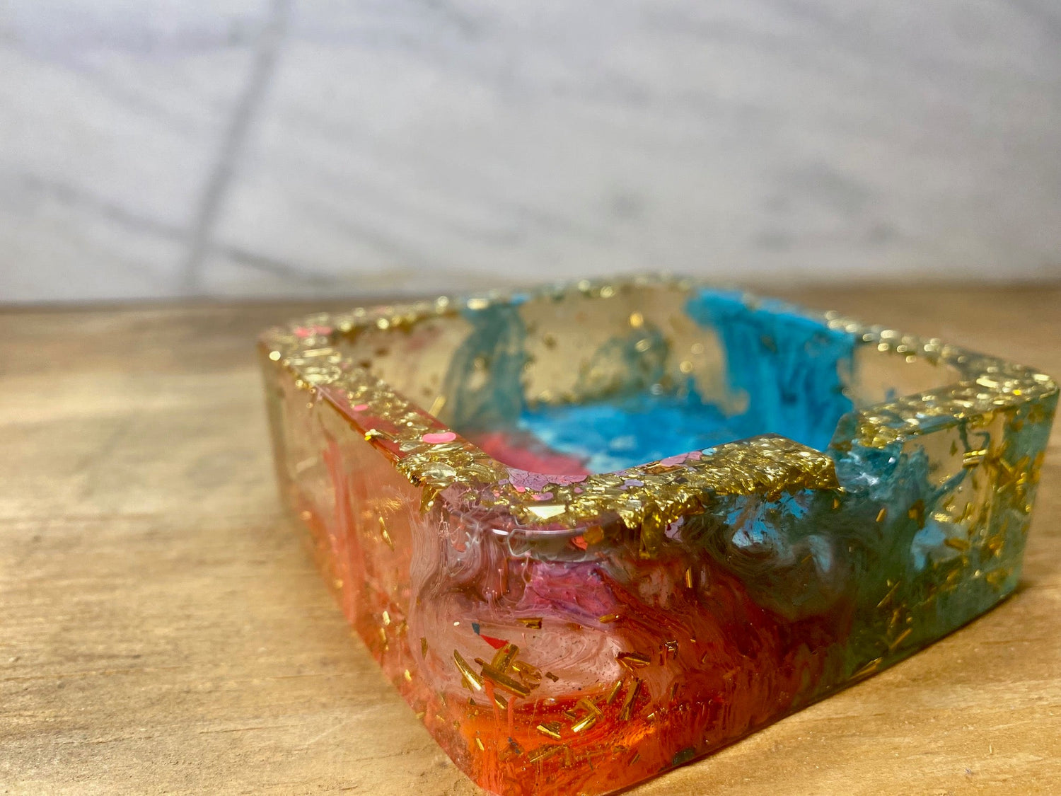 Resin Ashtray JCA handmade original