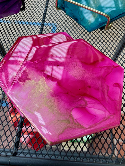 Coasters (Ceramic Base)