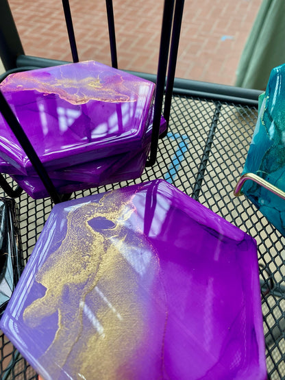 Coasters (Ceramic Base)