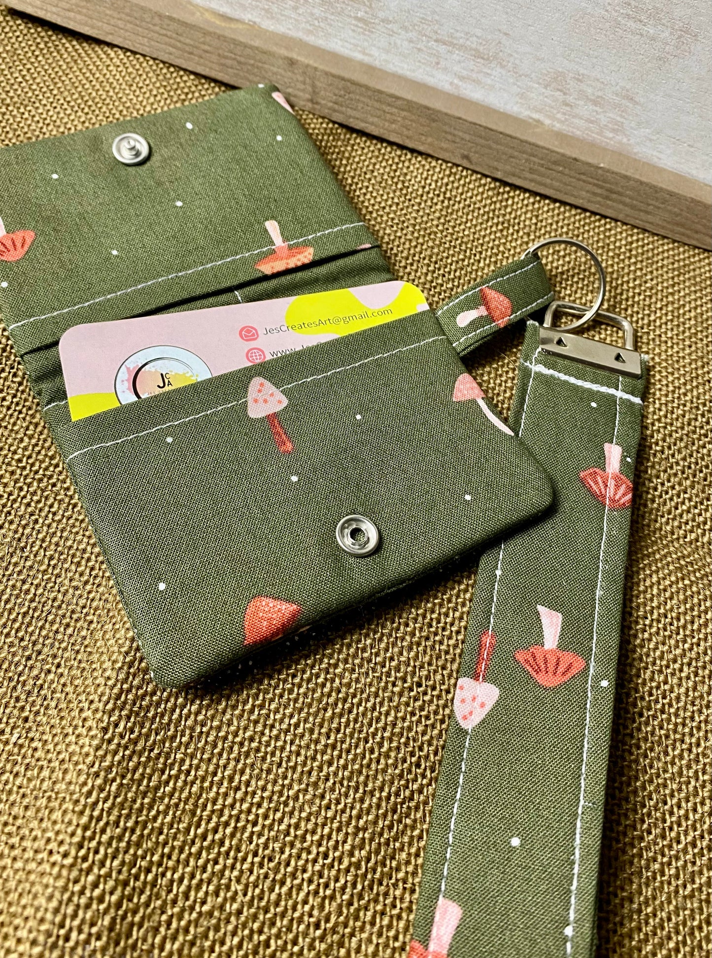 Wallet Keychain Set