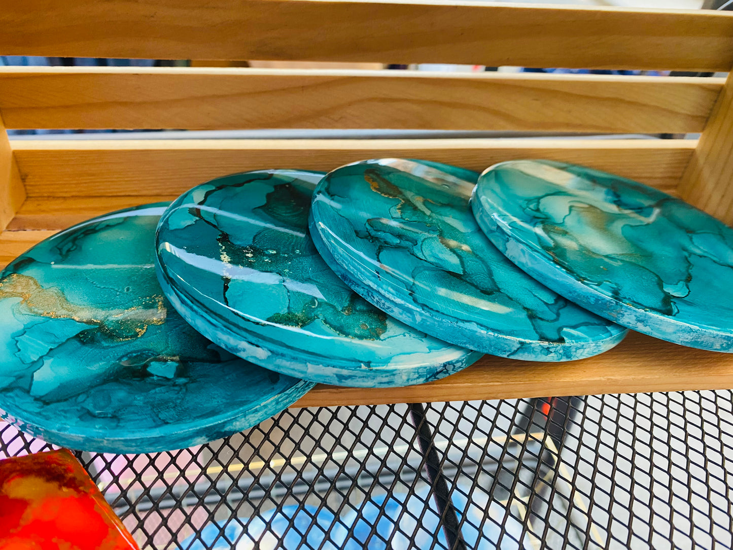 Coasters (Ceramic Base)