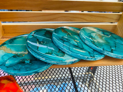 Coasters (Ceramic Base)