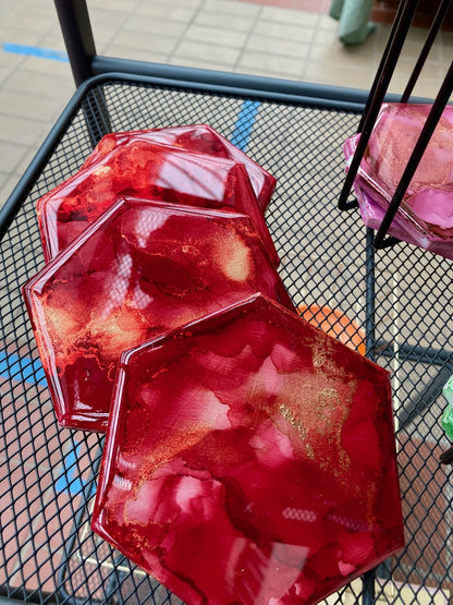 Coasters (Ceramic Base)