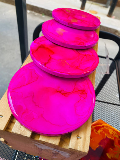 Coasters (Ceramic Base)