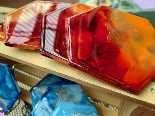 Coasters (Ceramic Base)